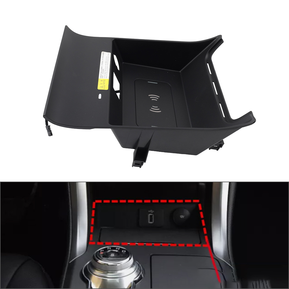 Wireless Phone Charger Pad - 車のワイヤレス充電器電話充電パッドフォードモンデオ 2015 2016 2017 2018 2019