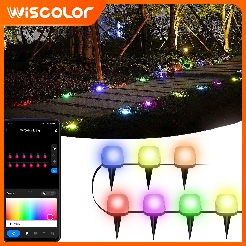 Rgb Desk Lamp Smart - 芝生ライト屋外 IP65 RGB LED ライトスマート Wifi