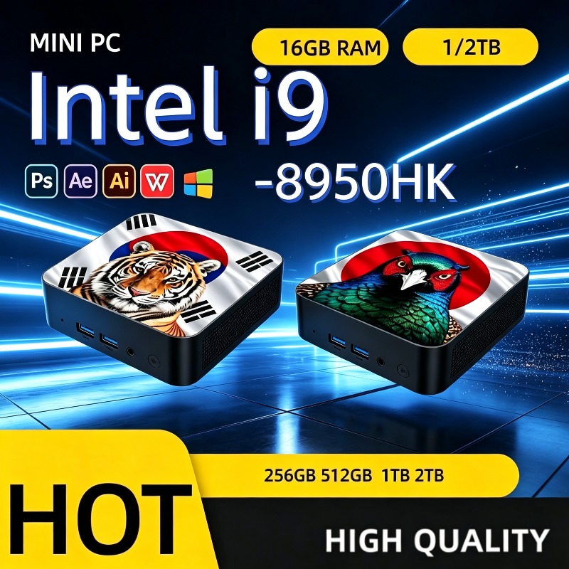 Mini Pc Windows - コンパクトデスクトップミニPC インテル Core i9 8950HK、16GB DDR4