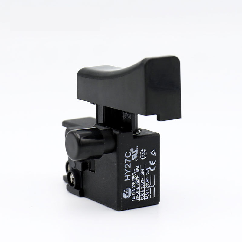Electric Gadget - Kedu-防塵トリガースイッチhy27c,電動工具,オン/オフボタン,電動ハンマー丸鋸カッター用,125/250v