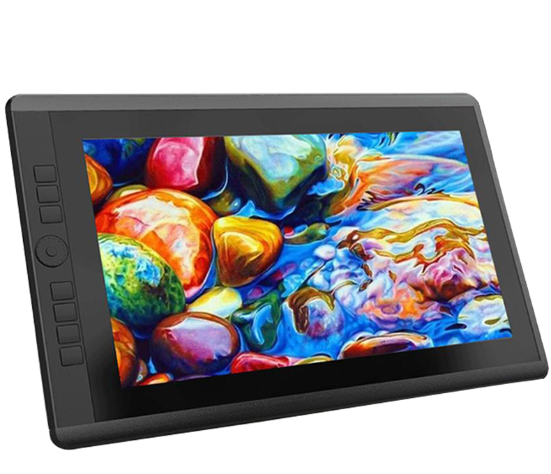 Digital Drawing Tablet - 15.6インチ 1080P LCDライティンググラフィックタブレット プロ仕様デジタルペンモニター アーティスト向け描画用