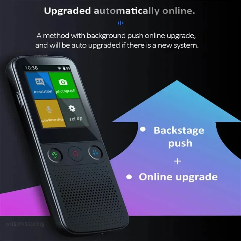 Portable Translator Device - 2026年新型スマート音声翻訳機T10 Pro 137言語リアルタイム翻訳インテリジェント翻訳ポータブル翻訳機