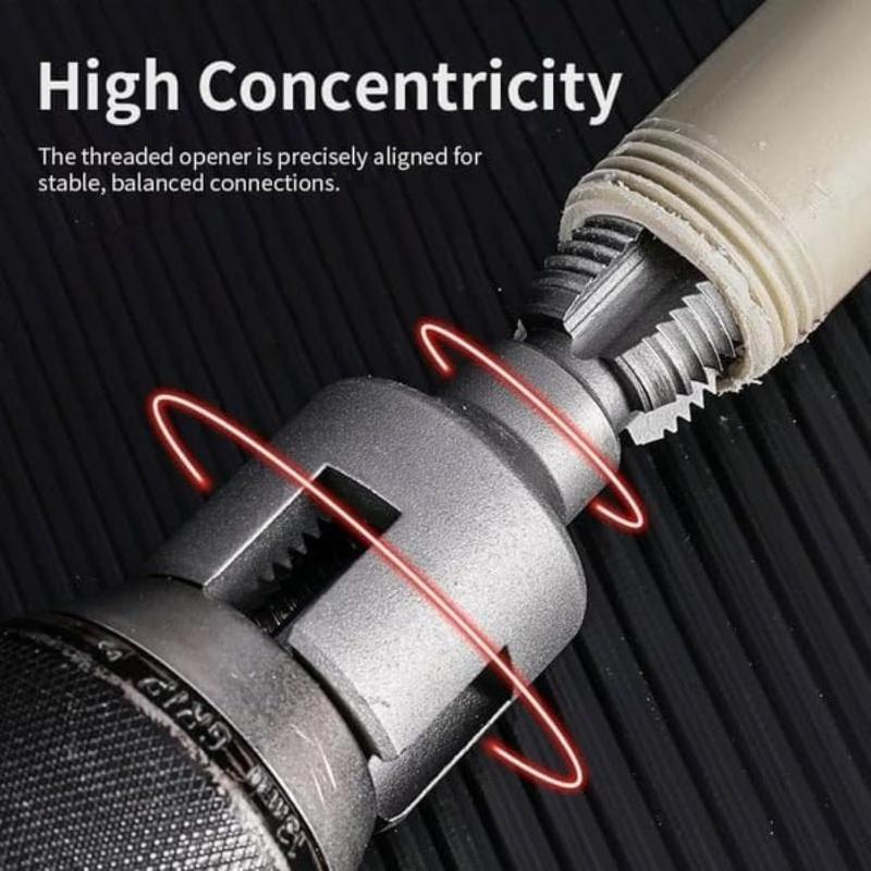1セットパイプねじ切り工具一体型内外管ねじ切り工具電動ドリル - Electric Gadget のレビューと価格
