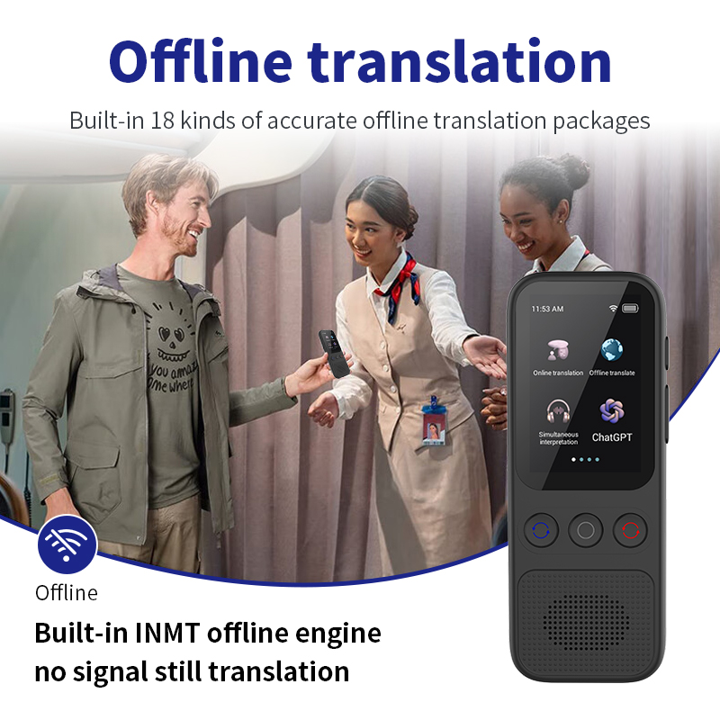 言語翻訳機 オフライン音声写真翻訳 2025 ポータブル翻訳 - Portable Translator Device のレビューと価格