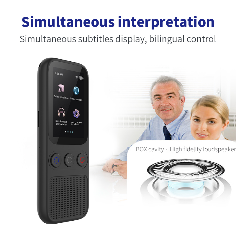 言語翻訳機 オフライン音声写真翻訳 2025 ポータブル翻訳 - Portable Translator Device のレビューと価格