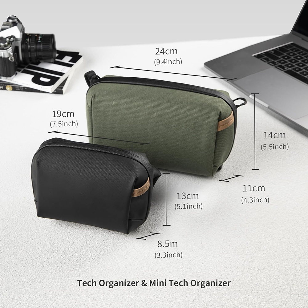 PGYTECH テックポーチオーガナイザーバッグ防水小型エレ - Electronics Gadgets Bag のレビューと価格