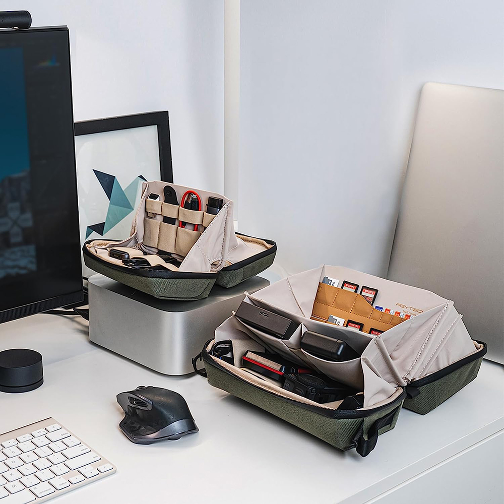 PGYTECH テックポーチオーガナイザーバッグ防水小型エレ - Electronics Gadgets Bag のレビューと価格