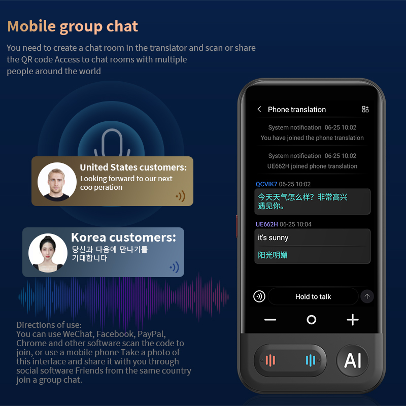 Z16 ポータブルスマート翻訳機 AI オフィス精密瞬時音声 - Portable Translator Device のレビューと価格