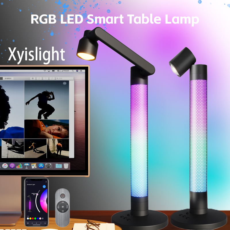 あなたのもの-ロマンチックな読書テーブルランプ,モダンな雰囲 - Rgb Desk Lamp Smart のレビューと価格