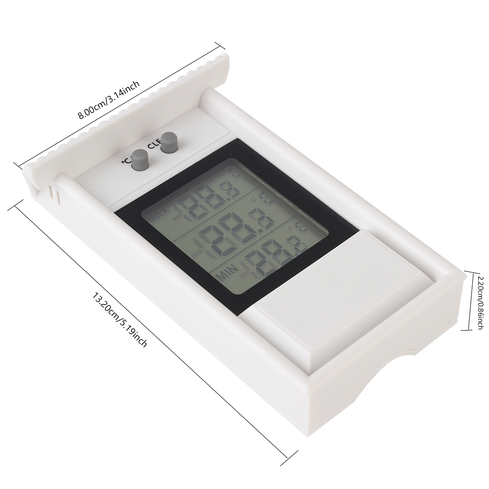ゲージ気象センサー LCD 電子温度計家庭菜園温室屋内屋外デ - Electronics & Gadgets Icon のレビューと価格