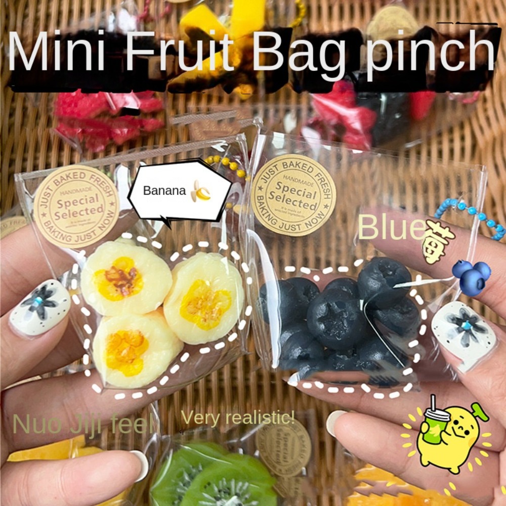 シミュレーションフルーツバッグスクイーズトイ ミニブルーベリ - Electronics Gadgets Bag のレビューと価格