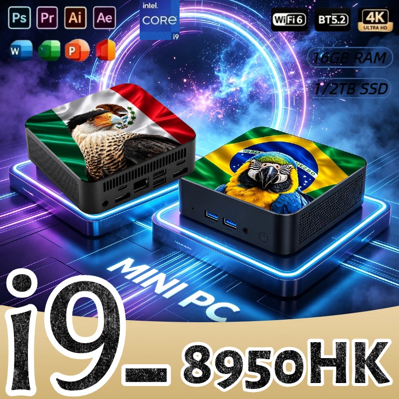 ミニPC Core i9-8950HK 16GB RAM 2 - Mini Pc Windows のレビューと価格