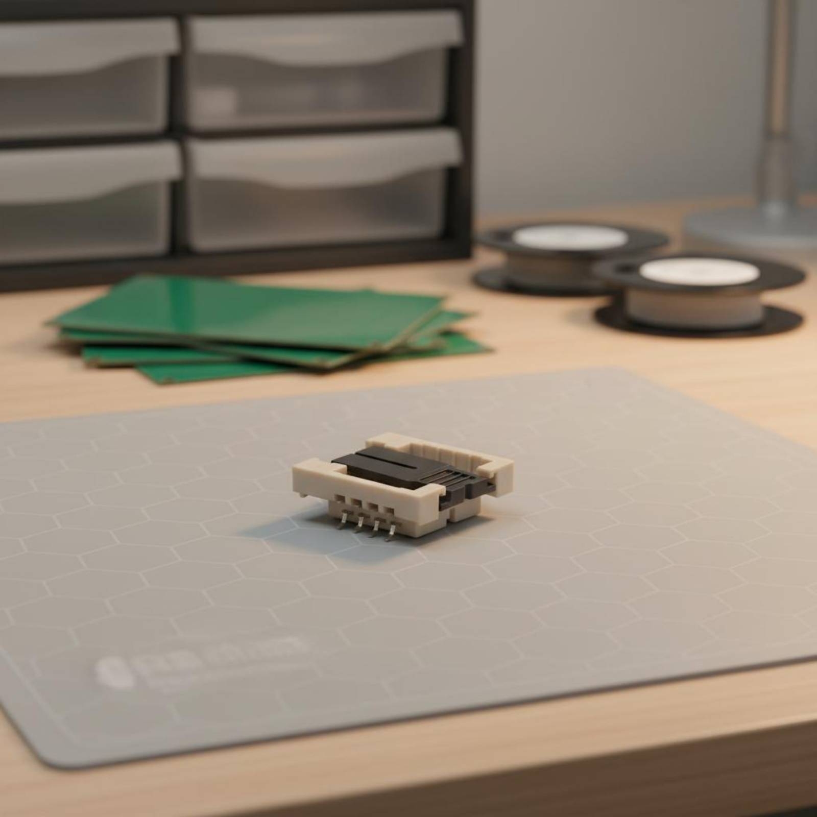 QFN8 テストソケット ヒンジ付き QFN8 コンタクトソ - Electronics & Gadgets Icon のレビューと価格
