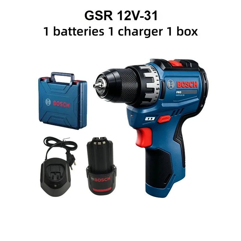 ボッシュ プロフェッショナル GSR 12V-31 コードレ - Electric Gadget のレビューと価格