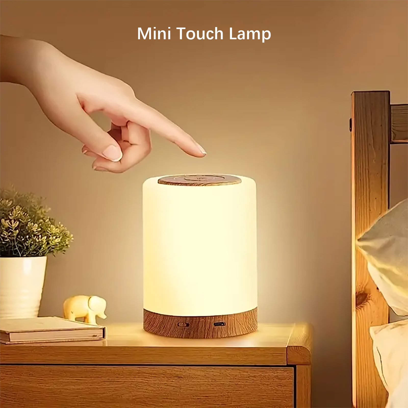 スマートLEDナイトライト、ポータブルタッチコントロールテー - Rgb Desk Lamp Smart のレビューと価格