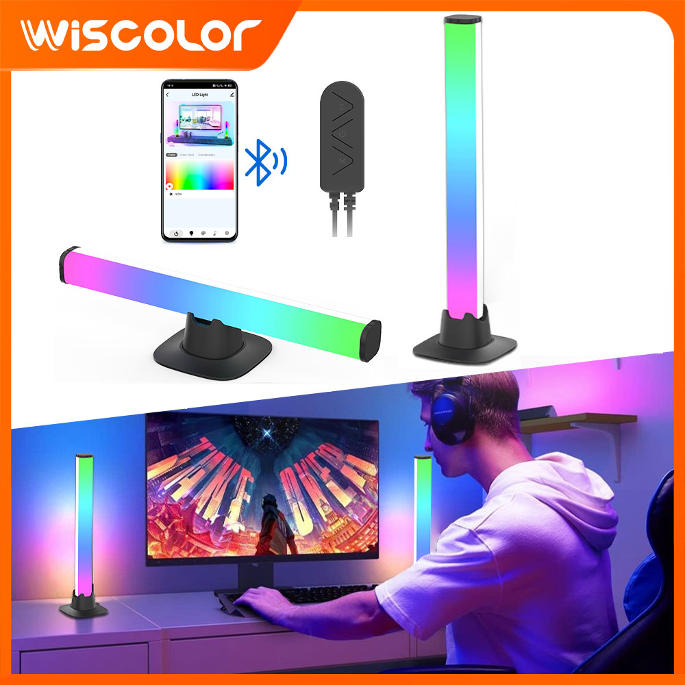 RGB LED ライトバー Bluetooth セットアップ - Rgb Desk Lamp Smart のレビューと価格