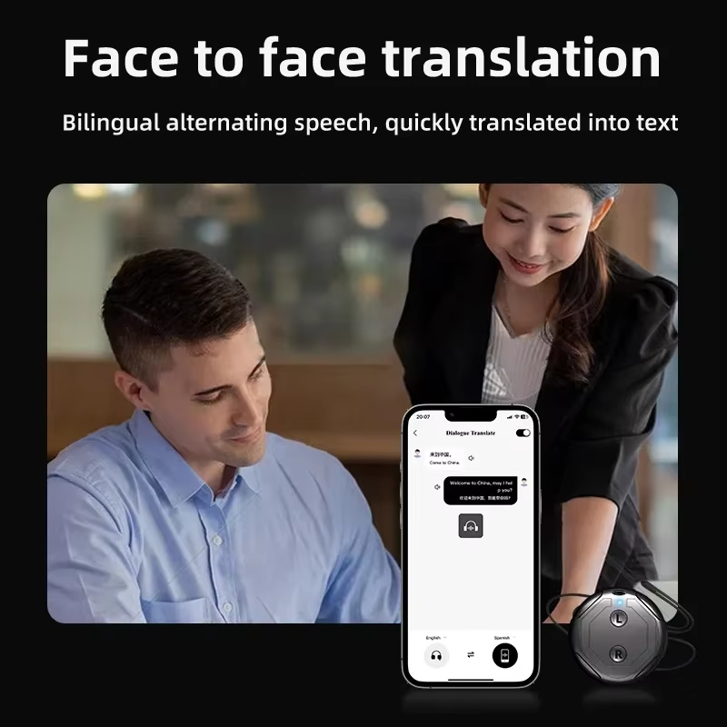 リアルタイム言語翻訳機 インスタント音声翻訳機 会議要旨 ス - Portable Translator Device のレビューと価格
