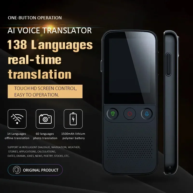 2026年新型スマート音声翻訳機T10 Pro 137言語リ - Portable Translator Device のレビューと価格