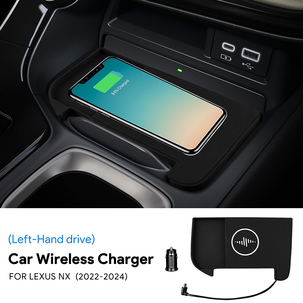 レクサスNX 2022 2023 2024 2025 202 - Wireless Phone Charger Pad のレビューと価格
