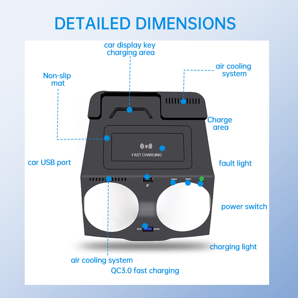 BMW 5 6シリーズ G30 G38 G32 6GT 20 - Wireless Phone Charger Pad のレビューと価格