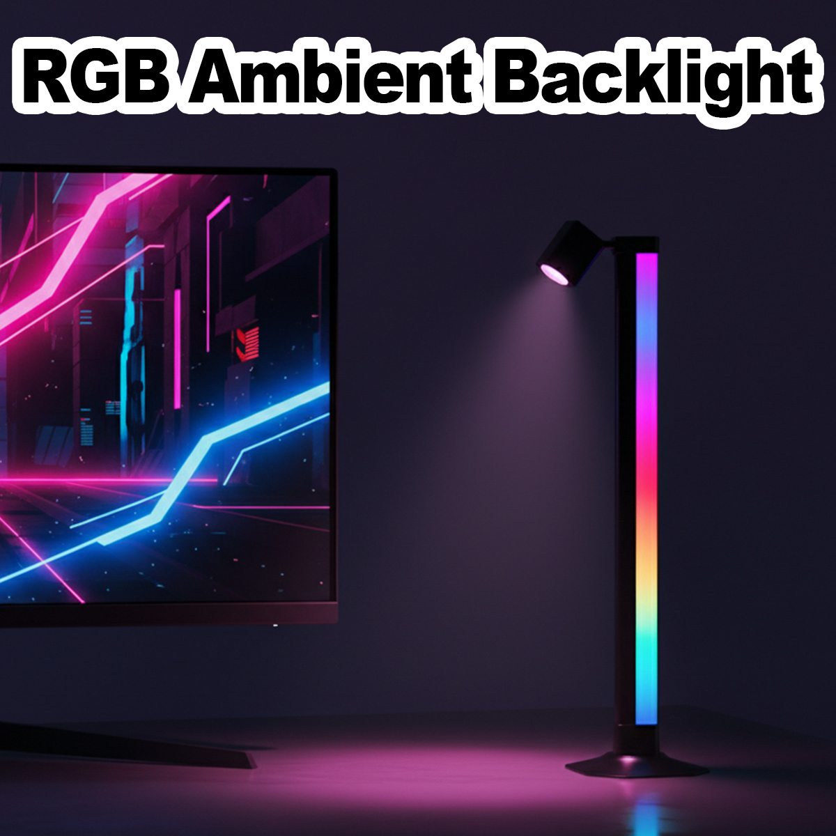 スマートライトバー LED RGB 音楽同期 アプリ制御 U - Rgb Desk Lamp Smart のレビューと価格